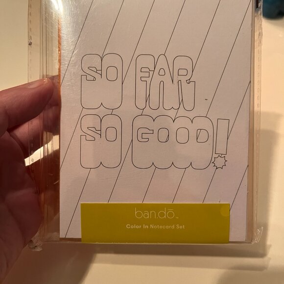 Color In Notecard Set by Bando (2 packages / 10 cards per pack / new) - Picture 3 of 14